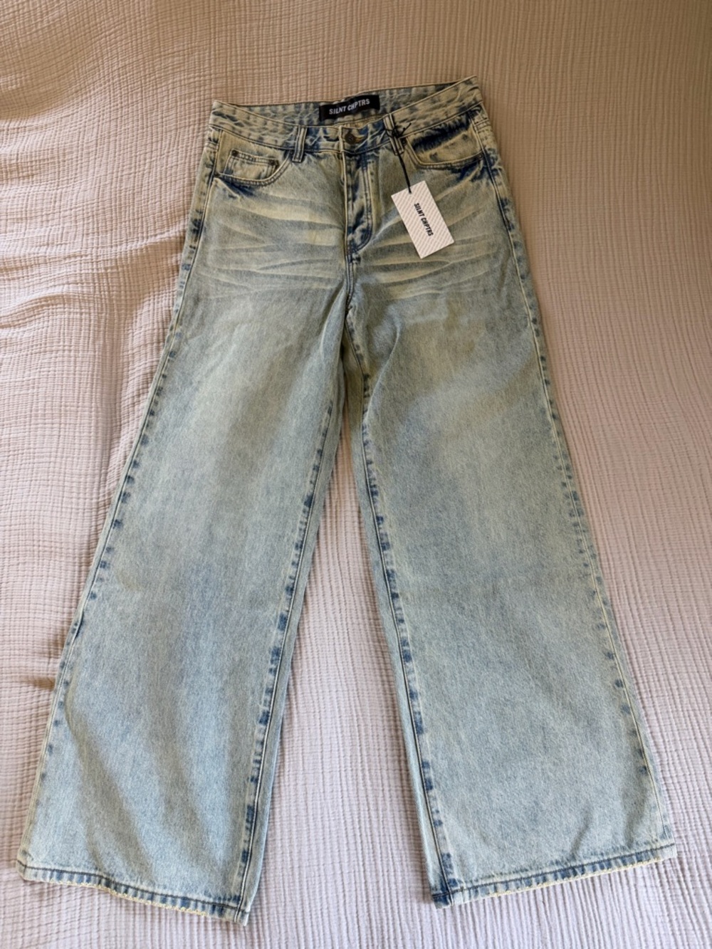 SILNT CHPTRS Vintage Wash Jeans Size 34